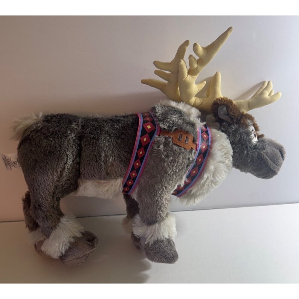 Disney Collection Frozen Sven Reindeer Plush Stuffed Animal 16” EUC - Picture 4 of 7